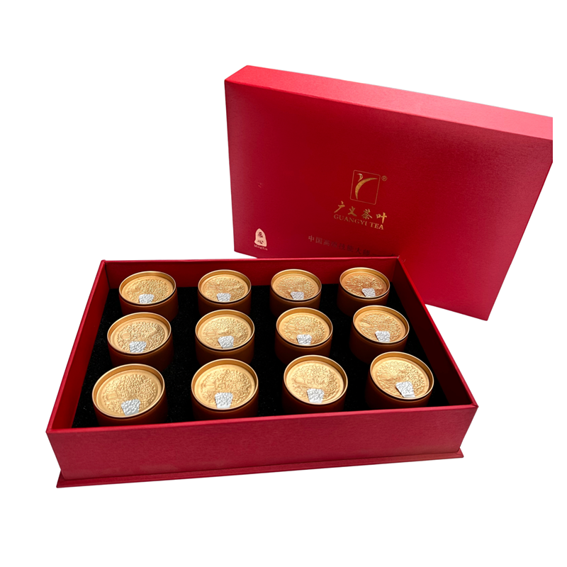 【茗心系列明前特級(jí)信陽(yáng)紅茶12罐一罐好茶】核心產(chǎn)區(qū)、高山茶園、精心制作